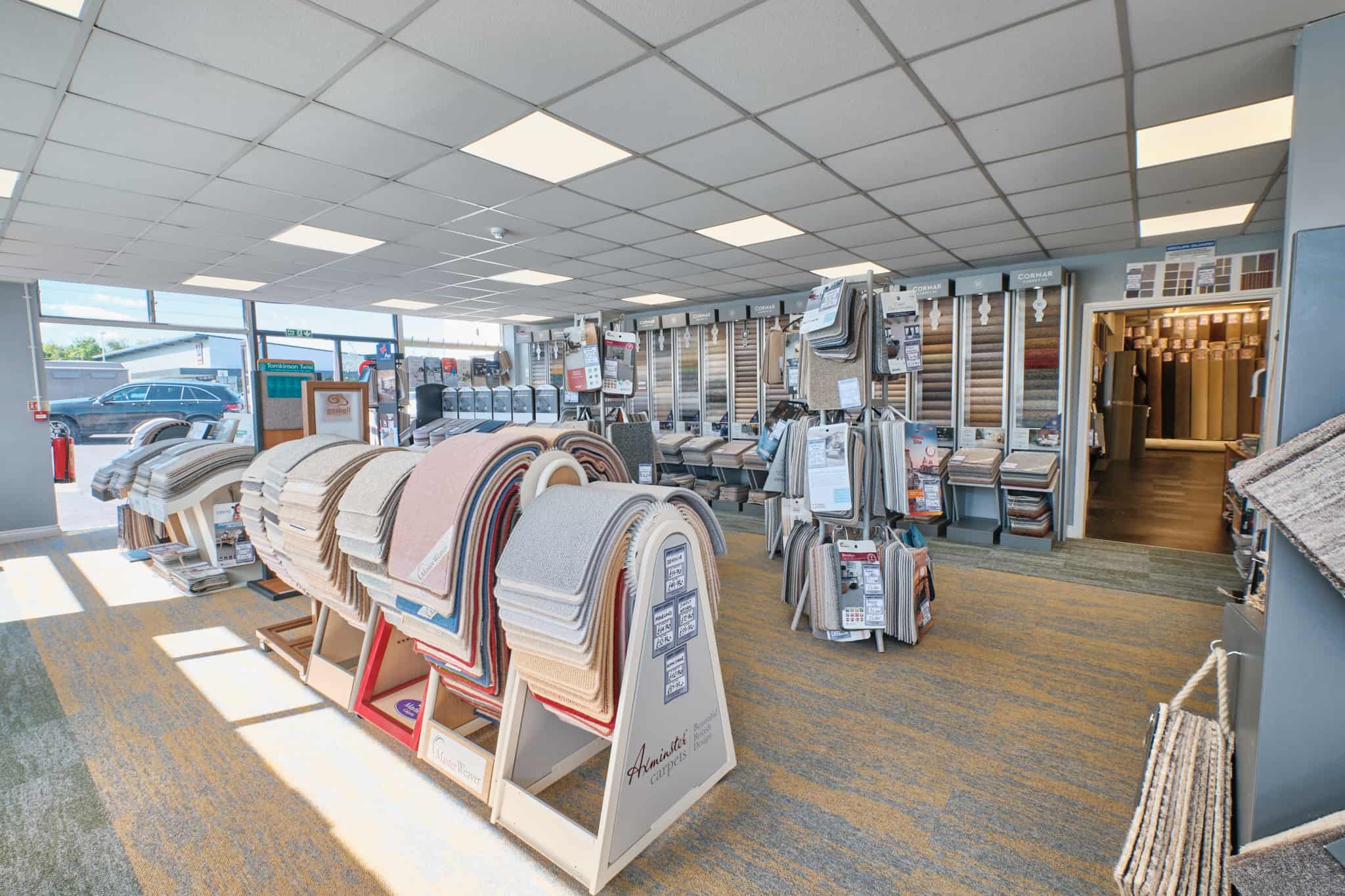 Simply Carpets Plymouth showroom